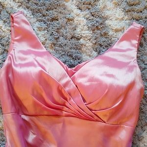 Bubble gum Prom Dress